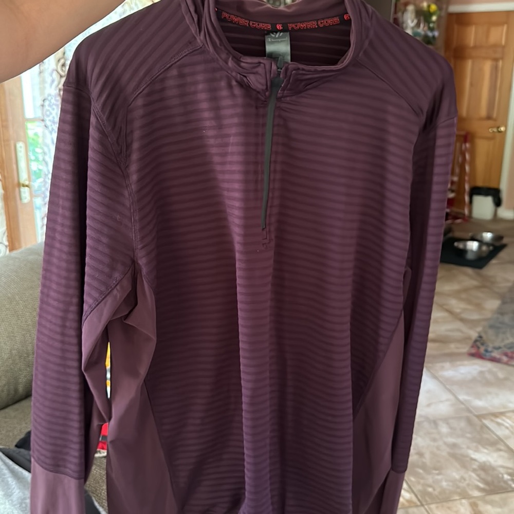 CHAMPION Power Core 1/4 zip sweater